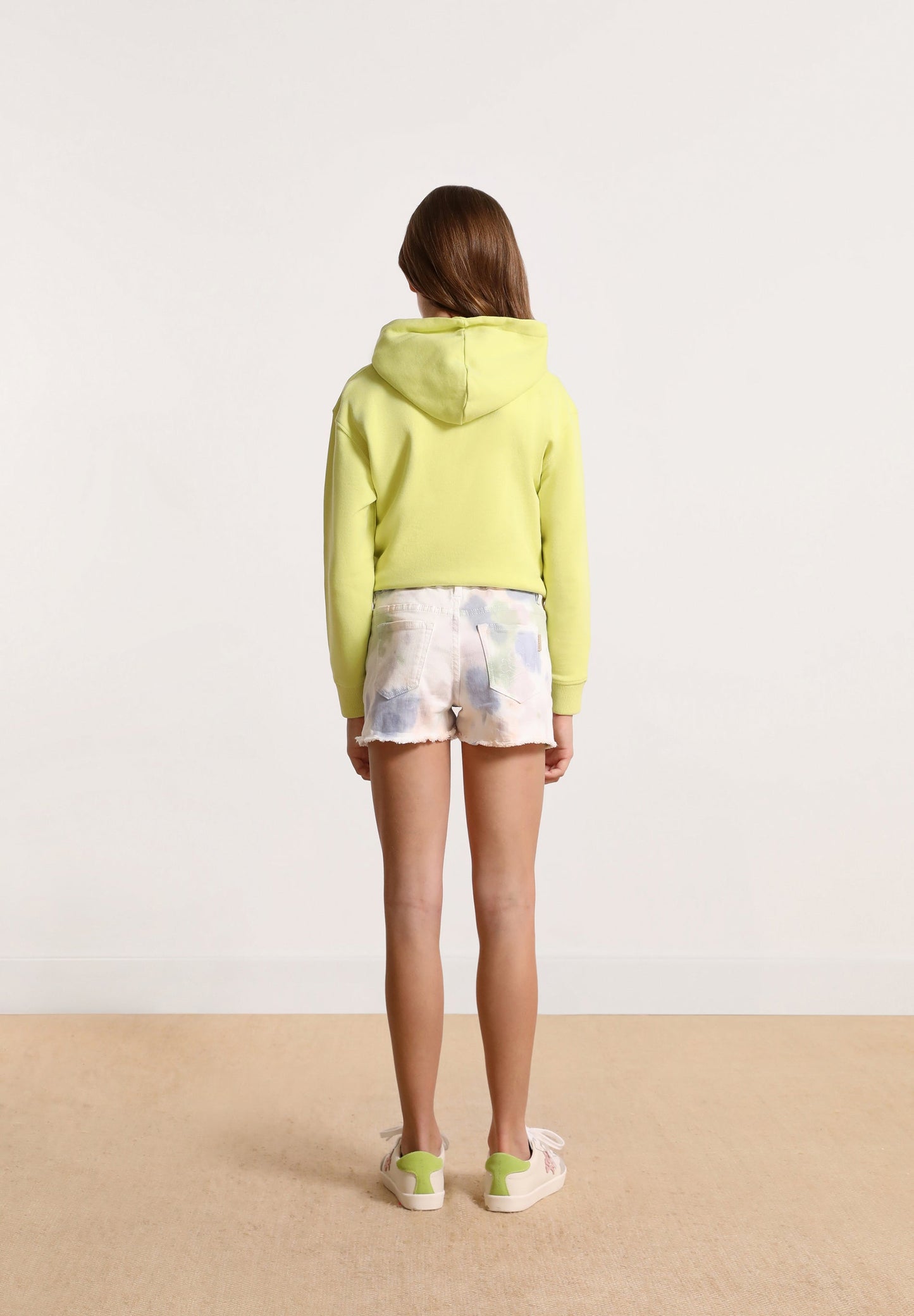 TIE-DYE BERMUDA SHORTS