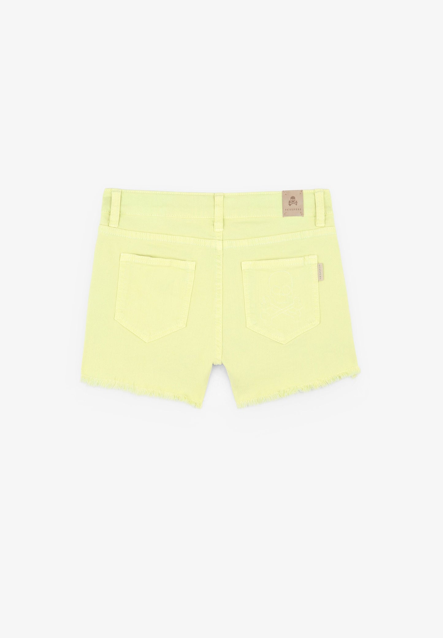 FRAYED EDGE BERMUDA SHORTS