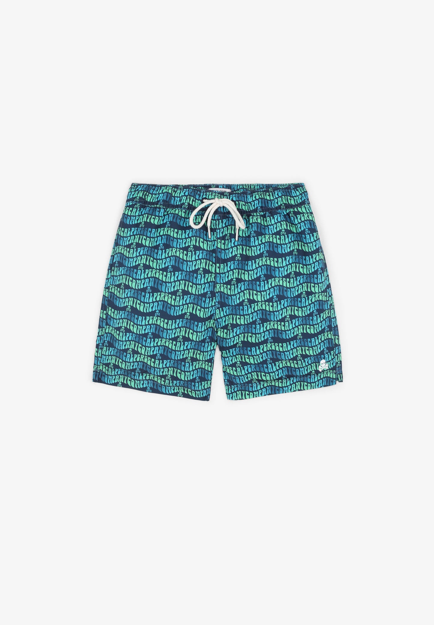 SWIMMING TRUNKS WITH ALL-OVER LOGO