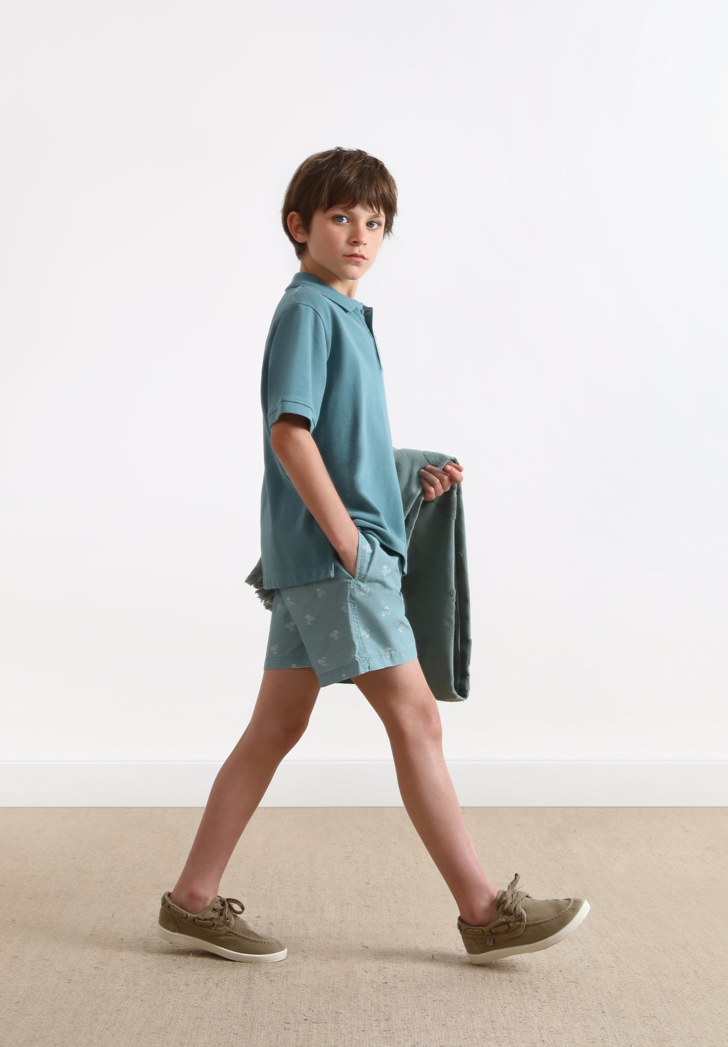 CLASSIC SWIMMING TRUNKS WITH SKULLS