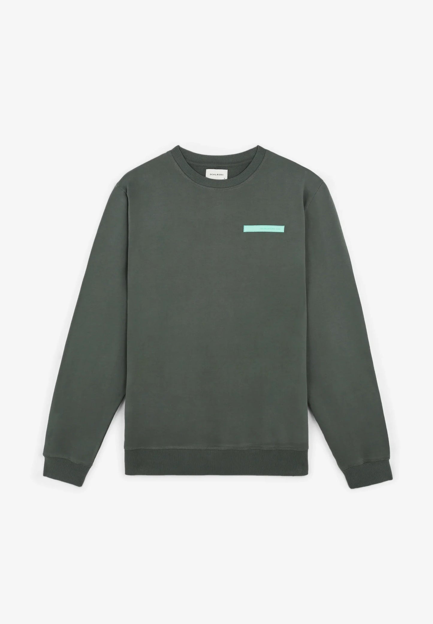 SWEATSHIRT WITH NEON LABEL