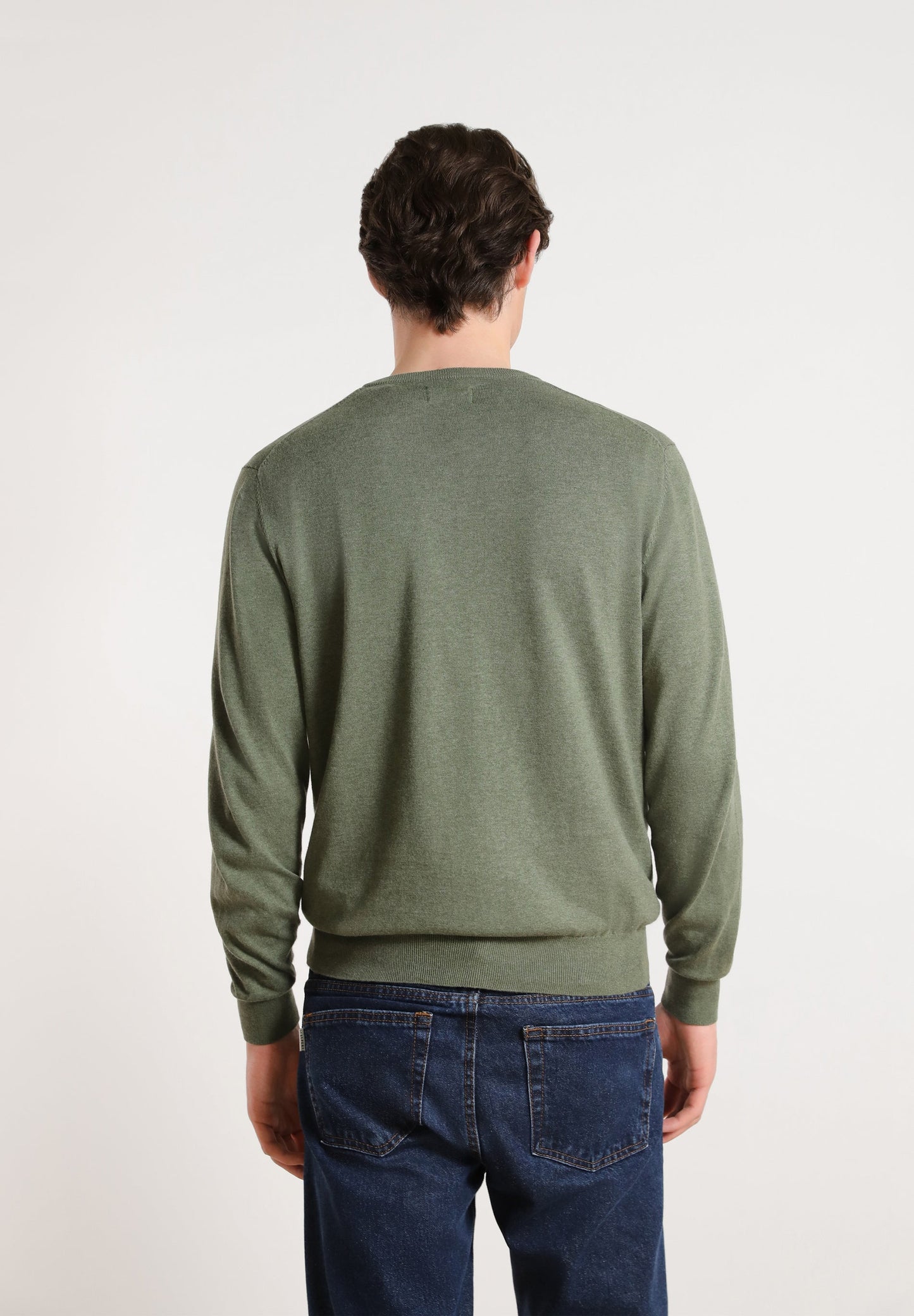 V-NECK SWEATER WITH SKULL