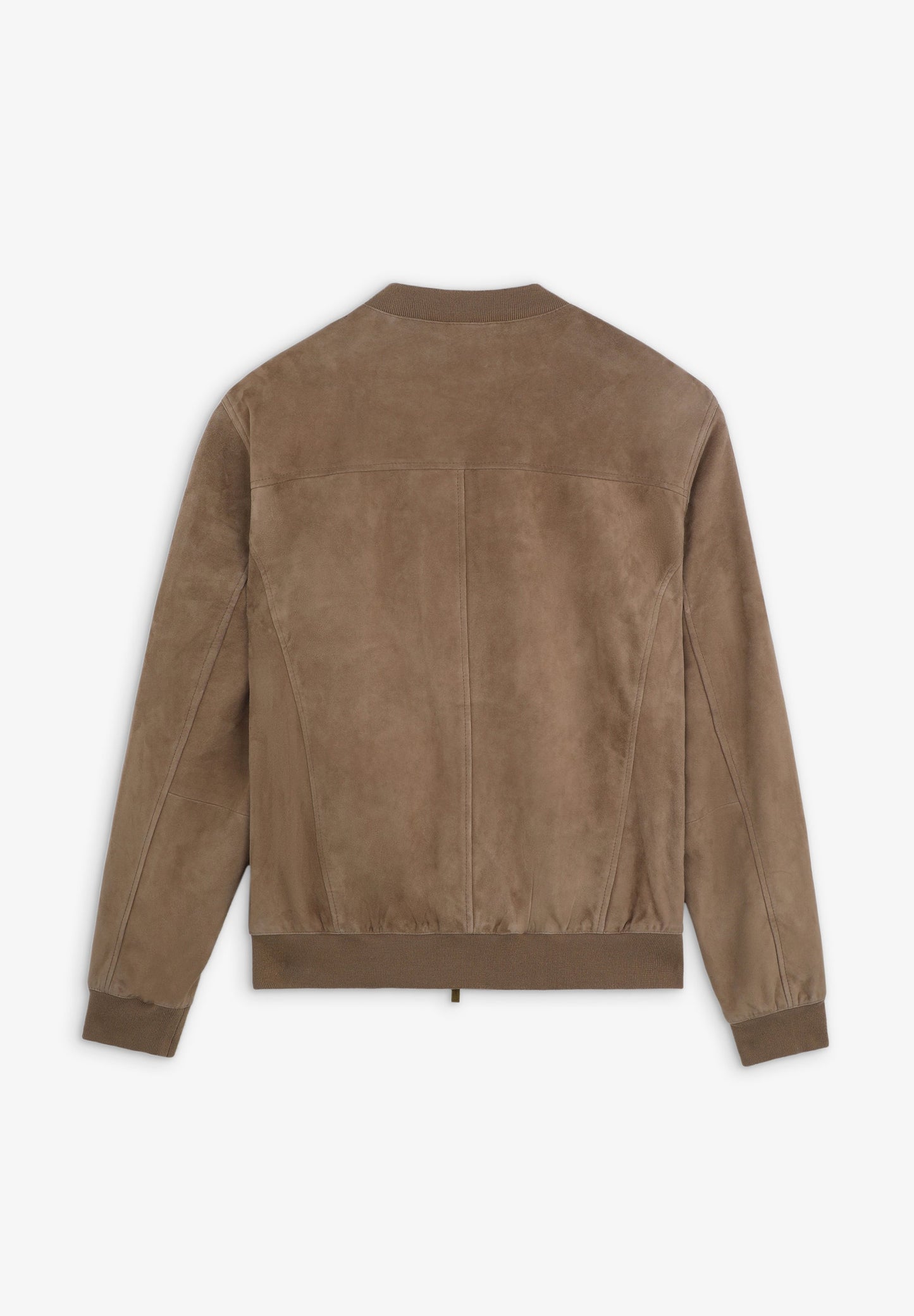 LEATHER BOMBER JACKET