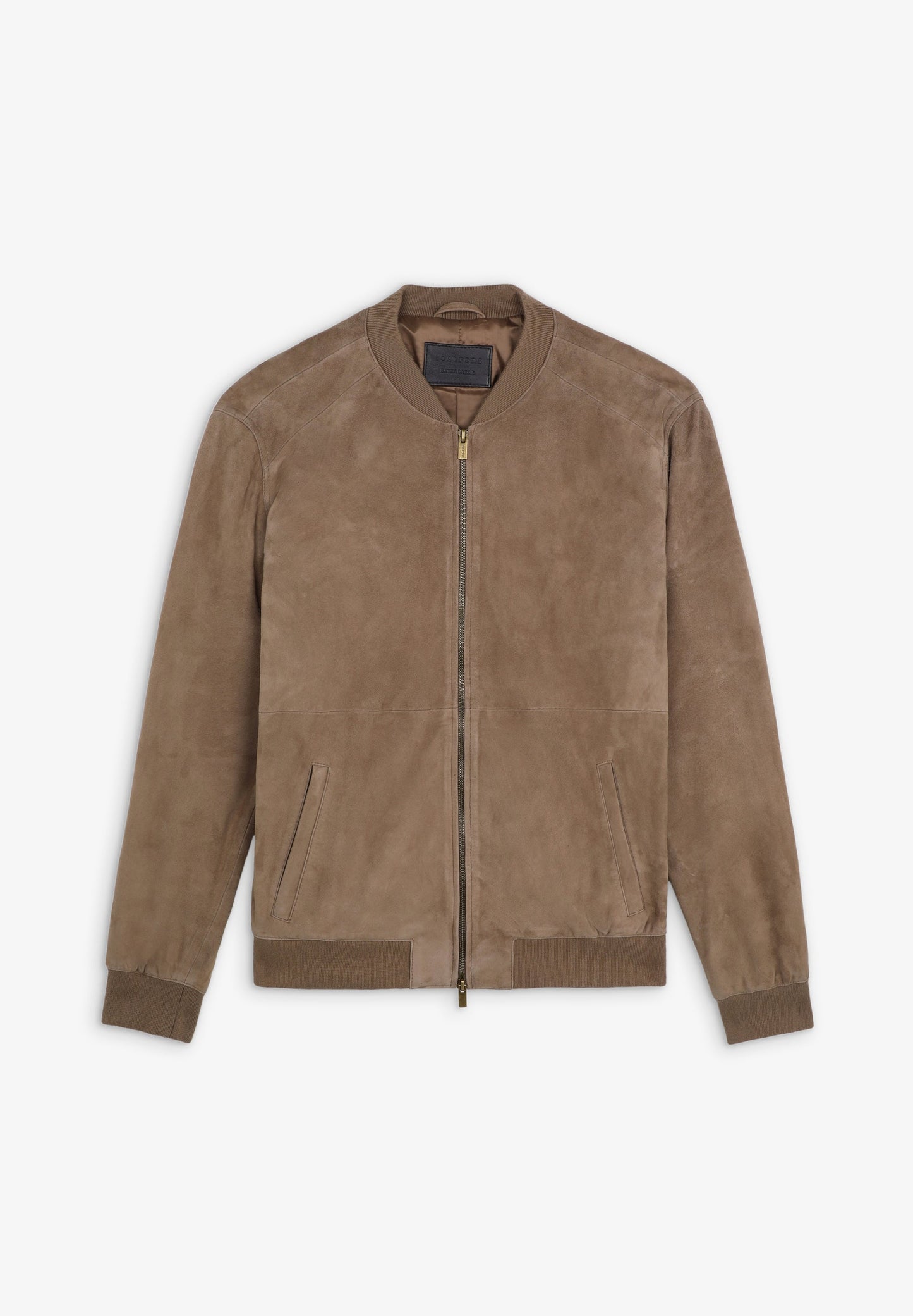 LEATHER BOMBER JACKET