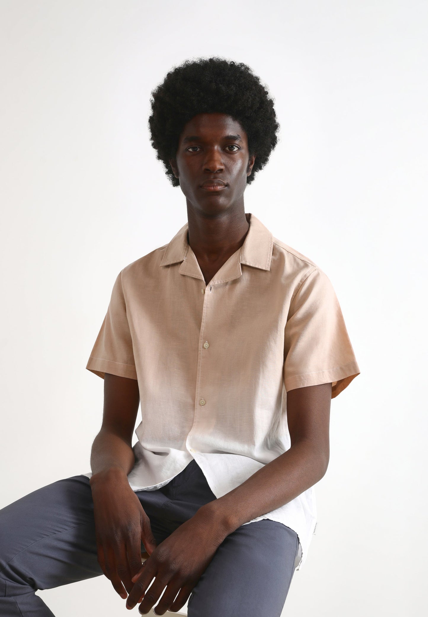 SHORT SLEEVE TIE-DYE SHIRT