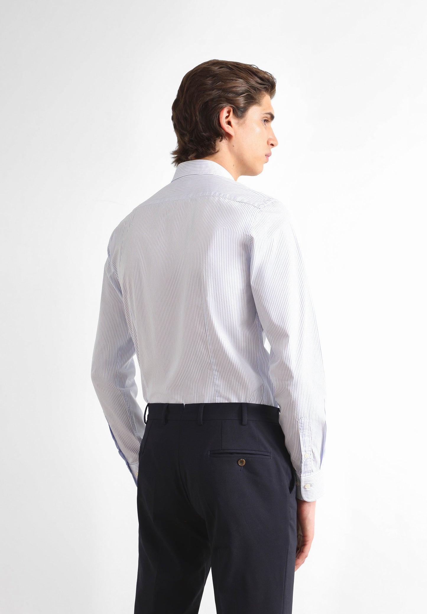 PIN STRIPE SLIM-FIT SHIRT
