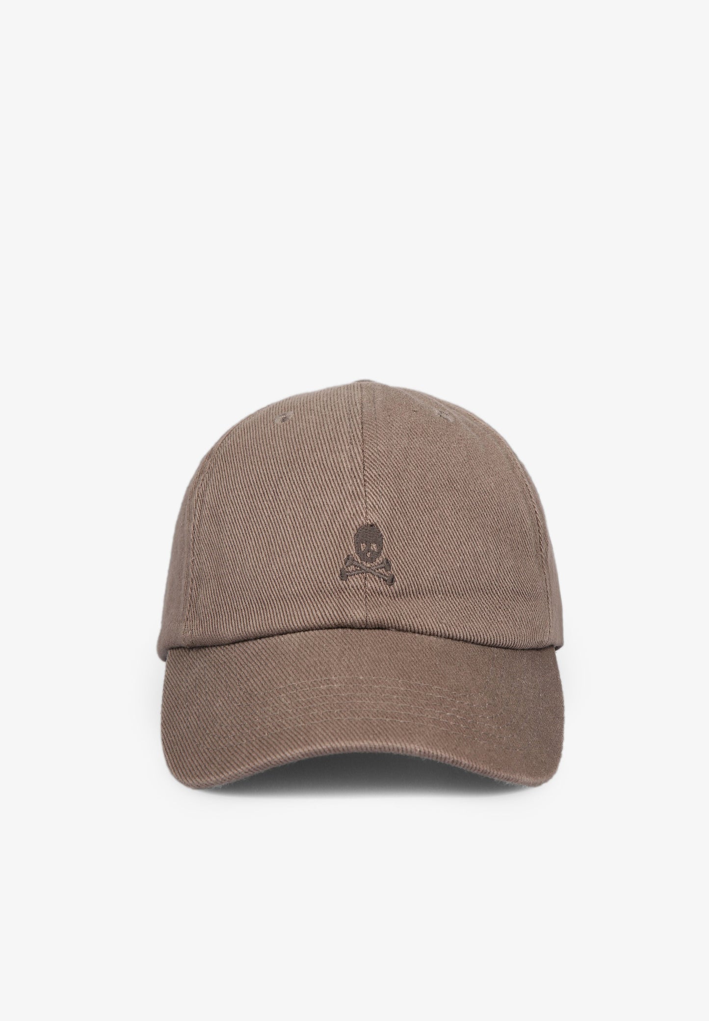 FADED CAP WITH SKULL DETAIL