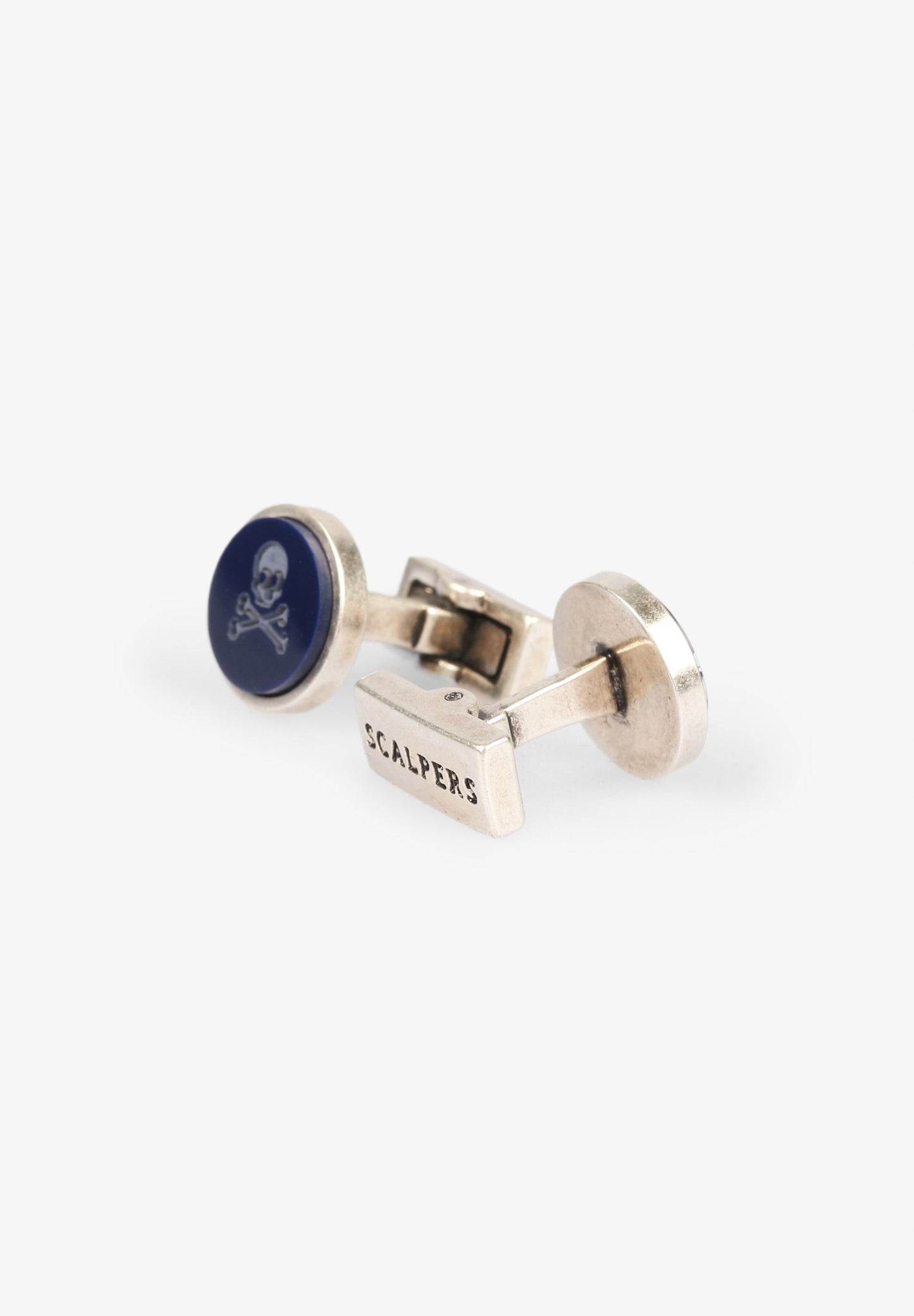 ROUND SKULL CUFFLINKS