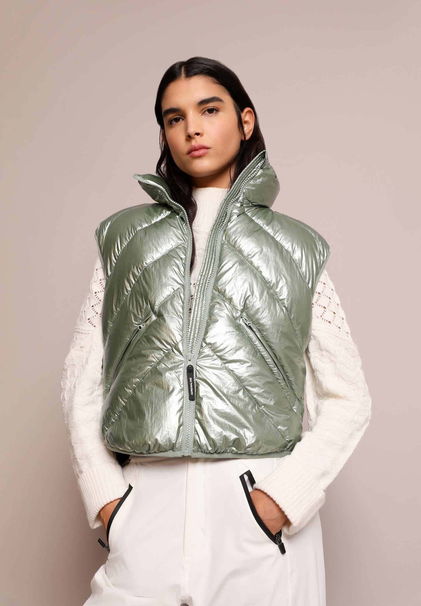 ADRENALINE METALLIC WAISTCOAT