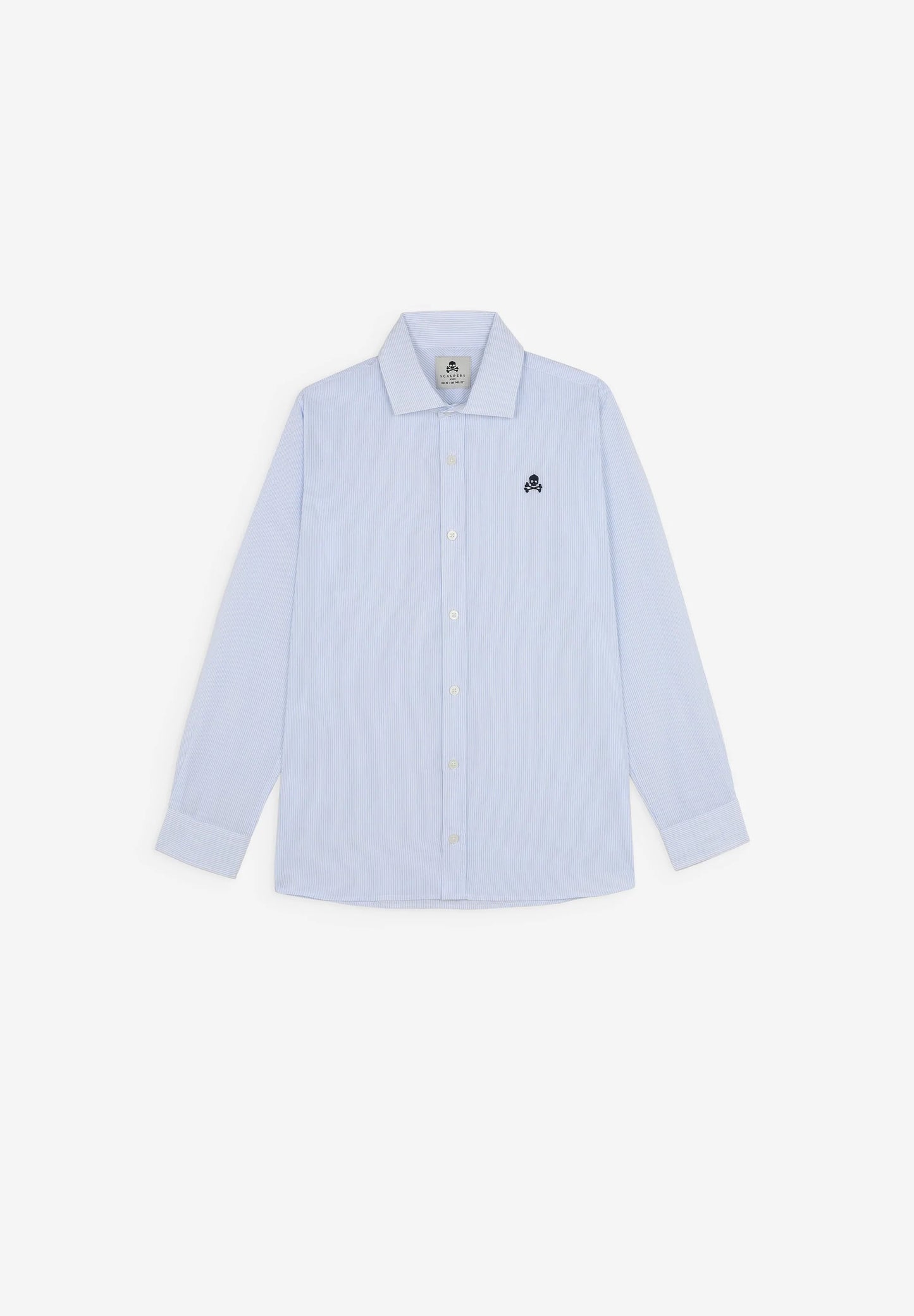 CONTRAST SKULL SHIRT