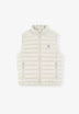 PUFFER VEST WITH SKULL