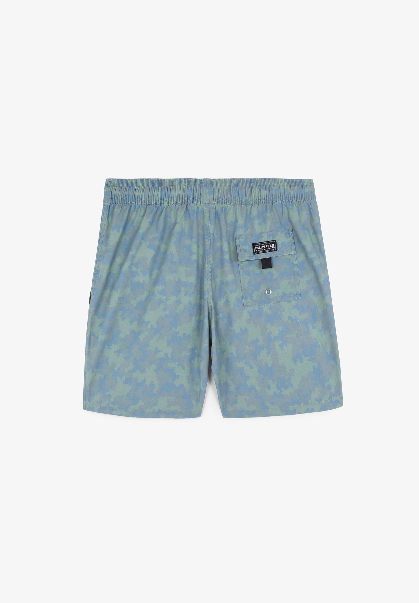 CAMOUFLAGE PRINT SWIMMING TRUNKS