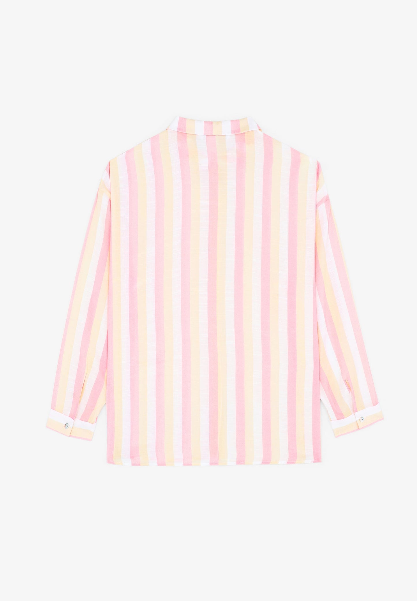 STRIPED SHIRT TOP SET