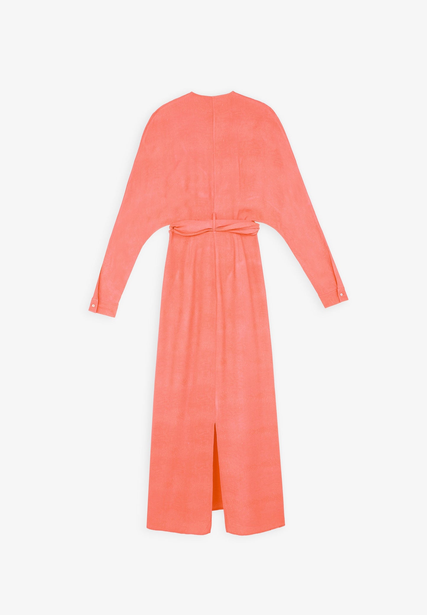 DRESS WITH VENTS AND BOW