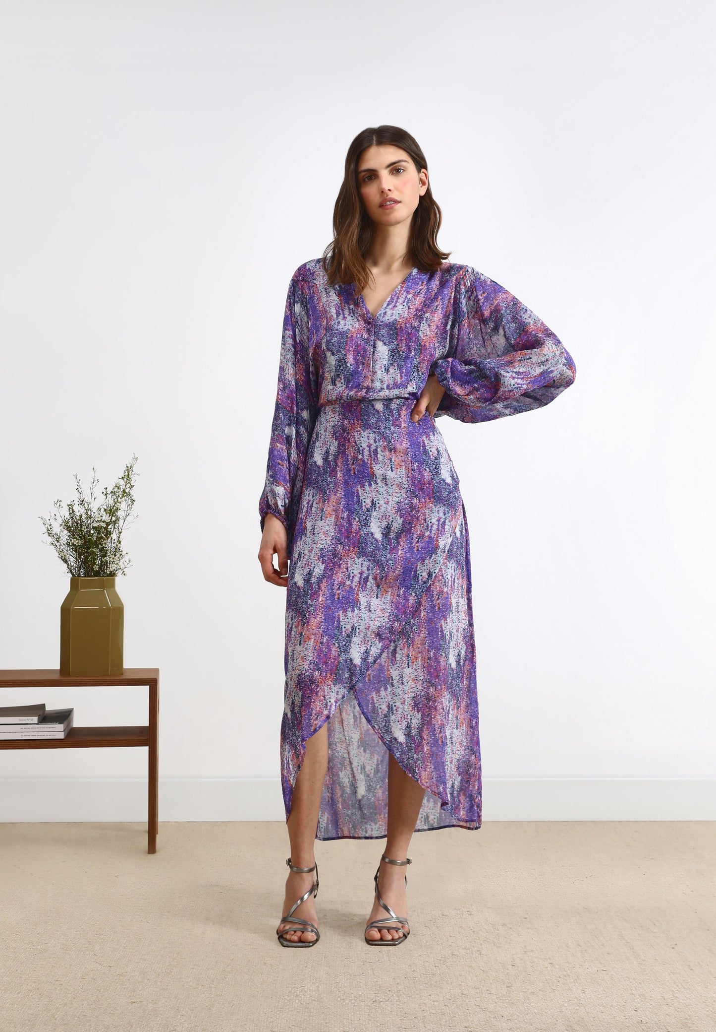 MULTICOLOURED SARONG SKIRT