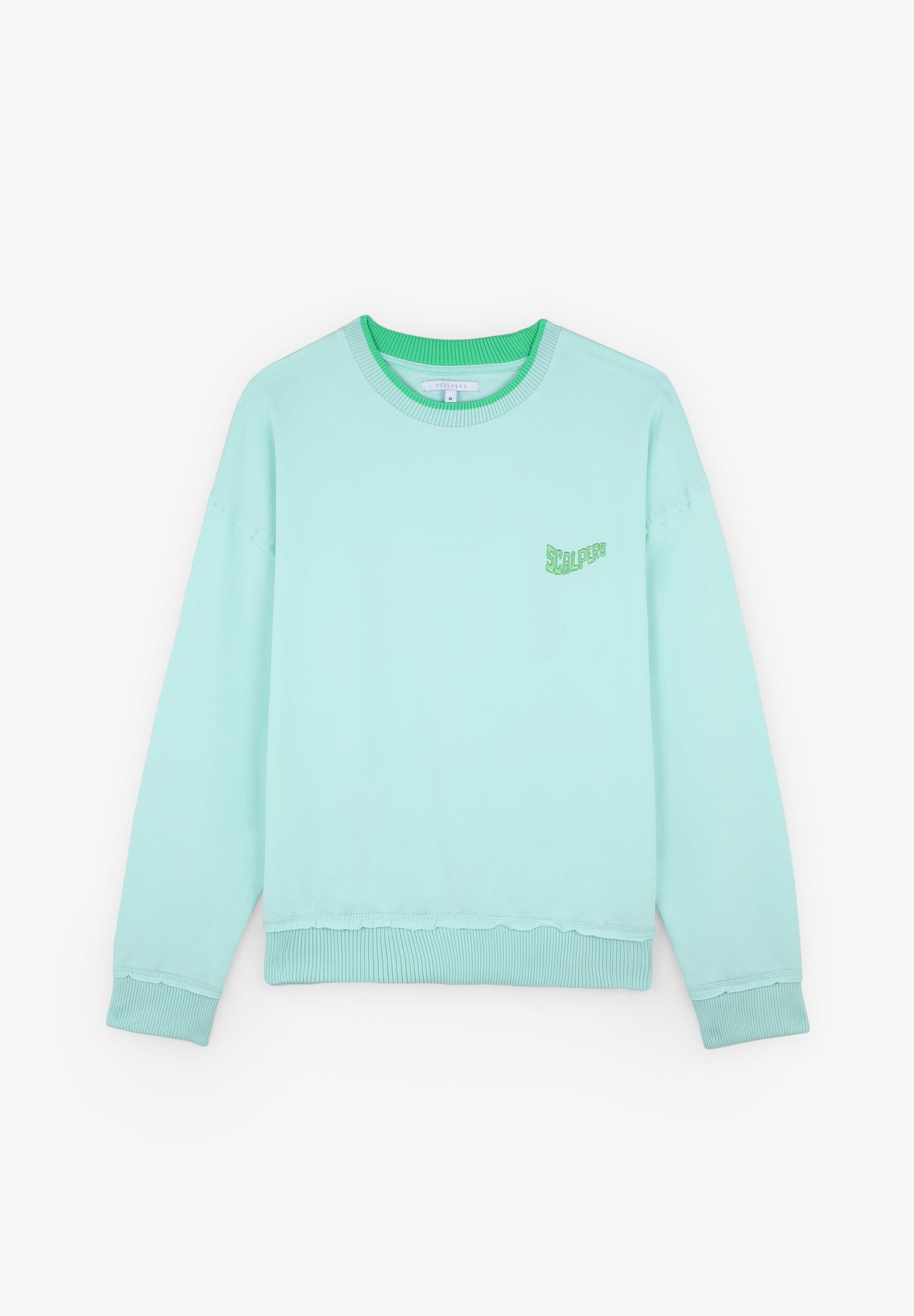 SWEATSHIRT WITH NECKLINE DETAIL