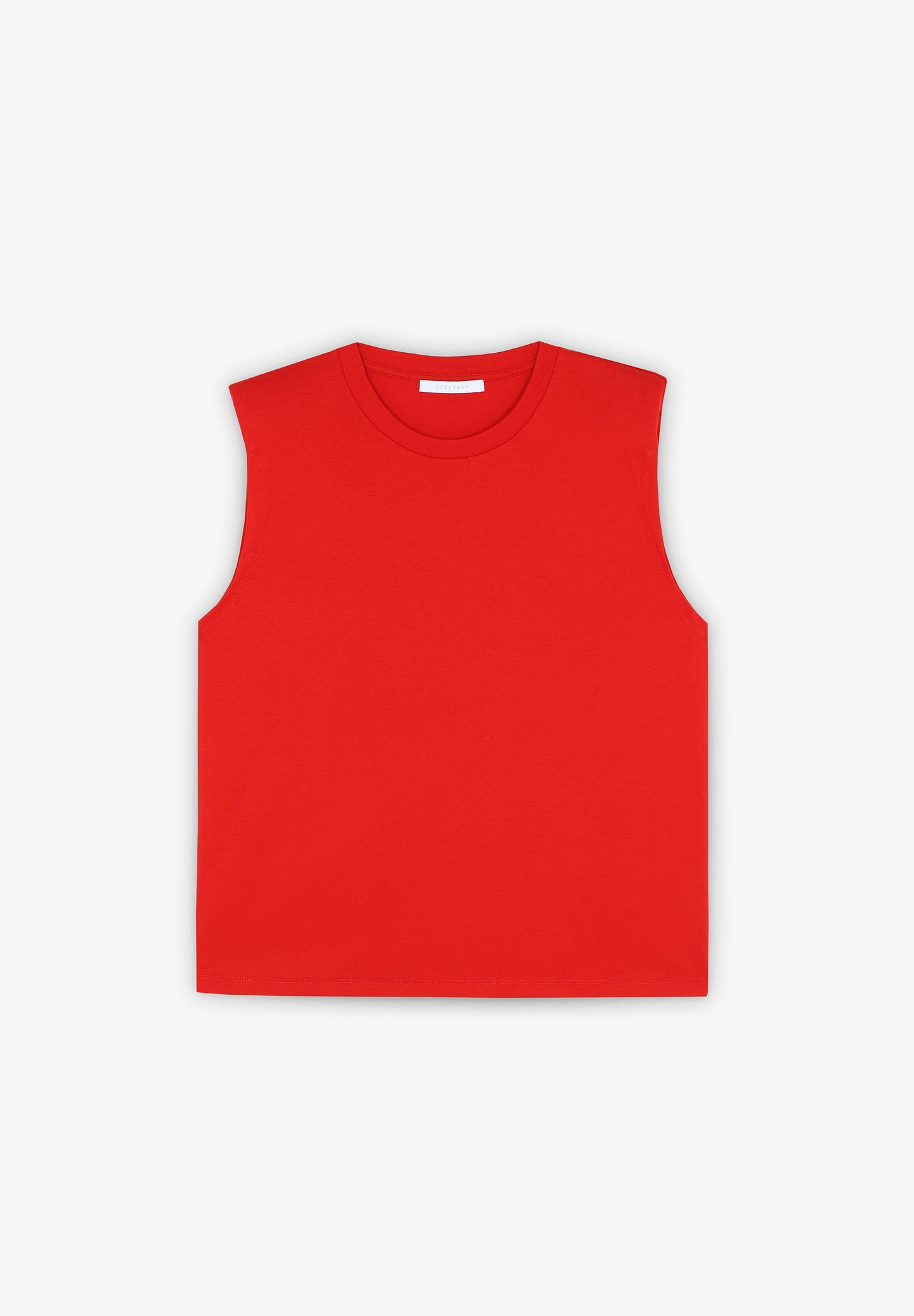 T-SHIRT WITH SHOULDER PADS