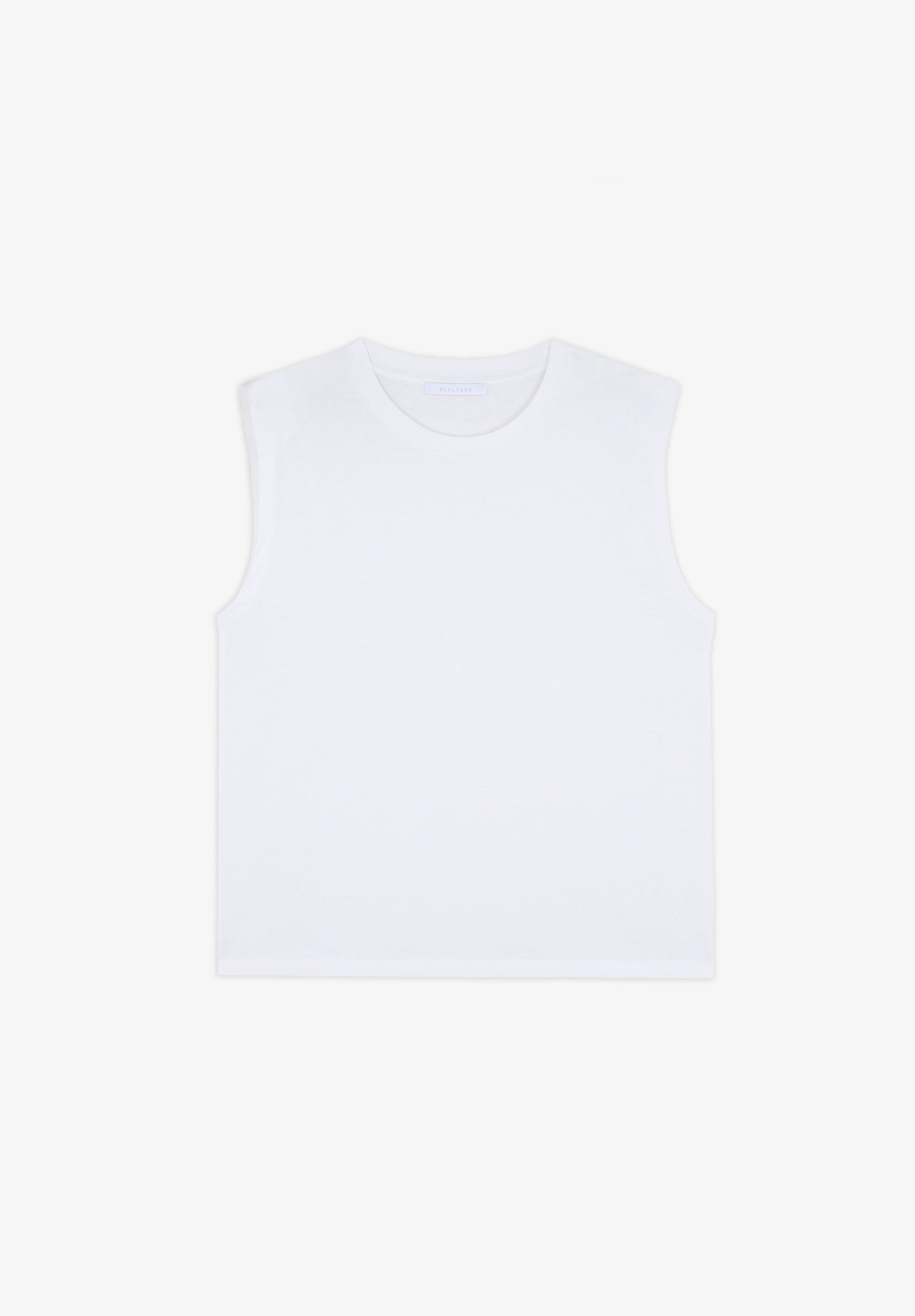 T-SHIRT WITH SHOULDER PADS