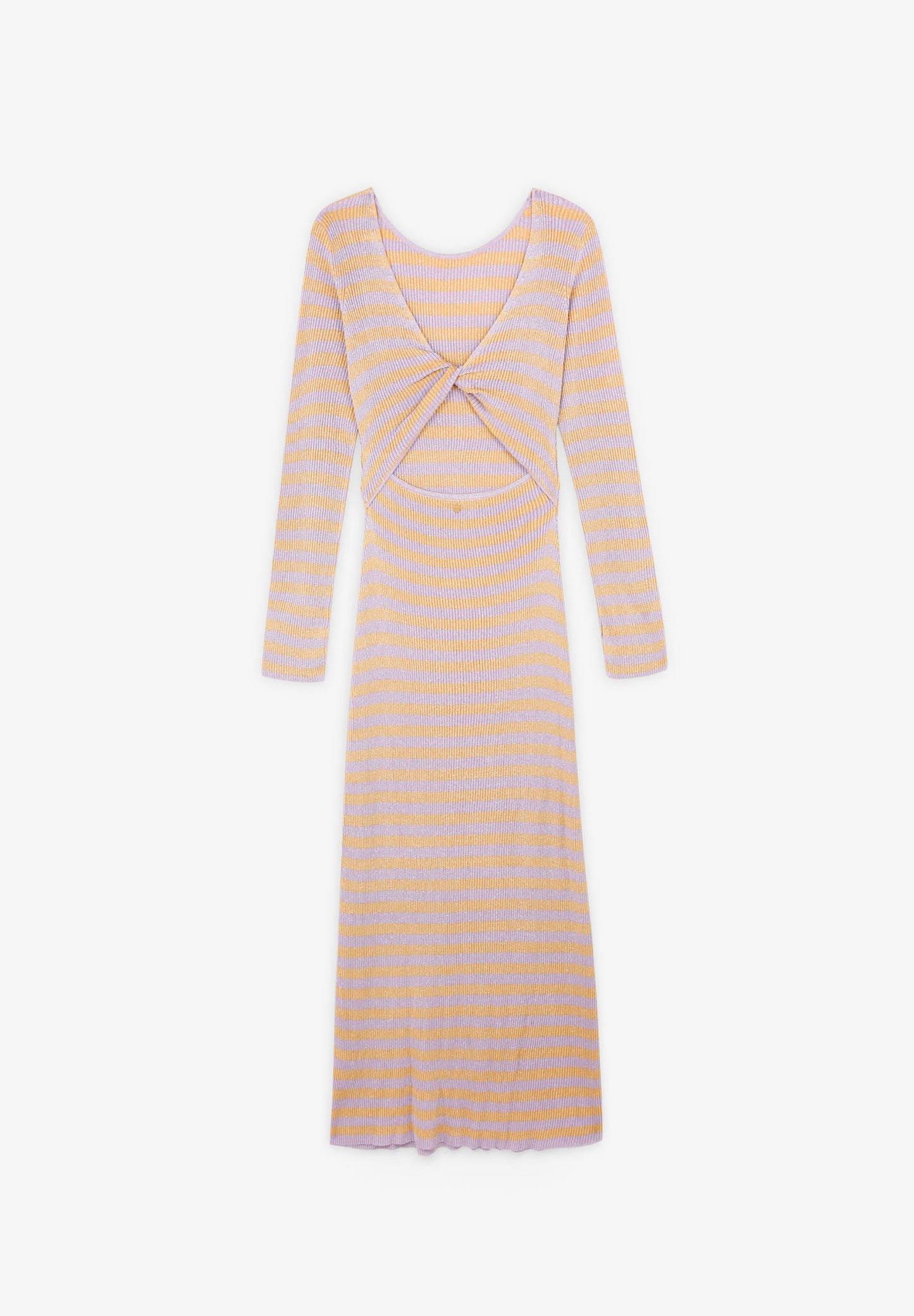 DRESS WITH LUREX KNOT