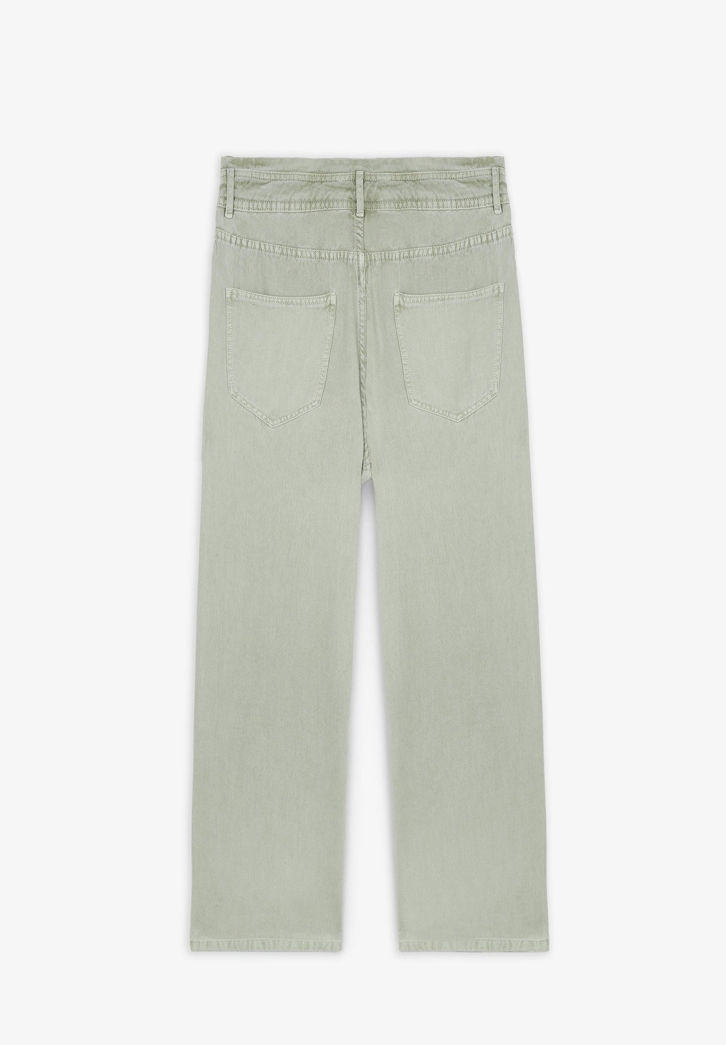 LOW RISE DRAWSTRING JEANS