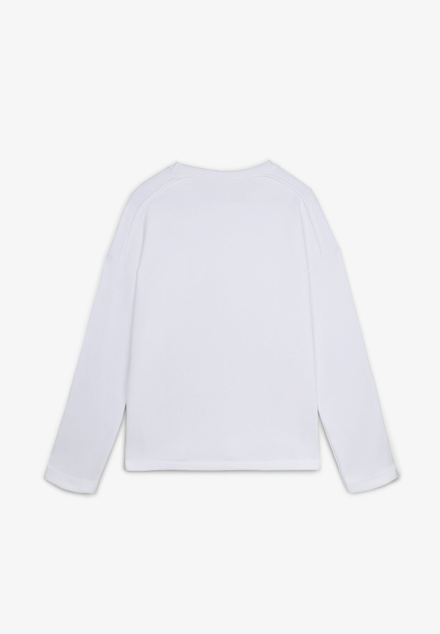 SWEATSHIRT WITH FRONT EMBROIDERED PATCH