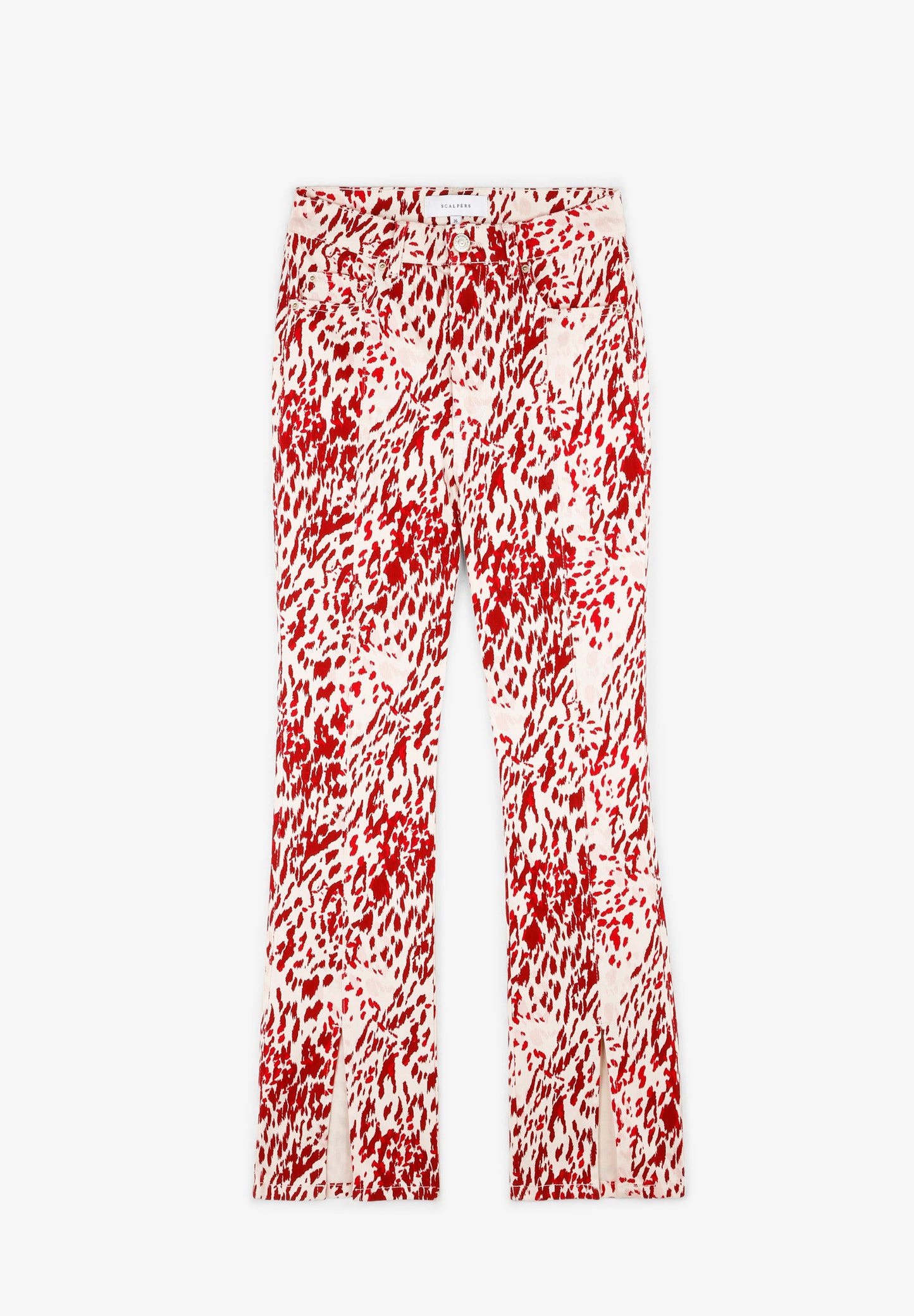 ANIMAL PRINT JEANS
