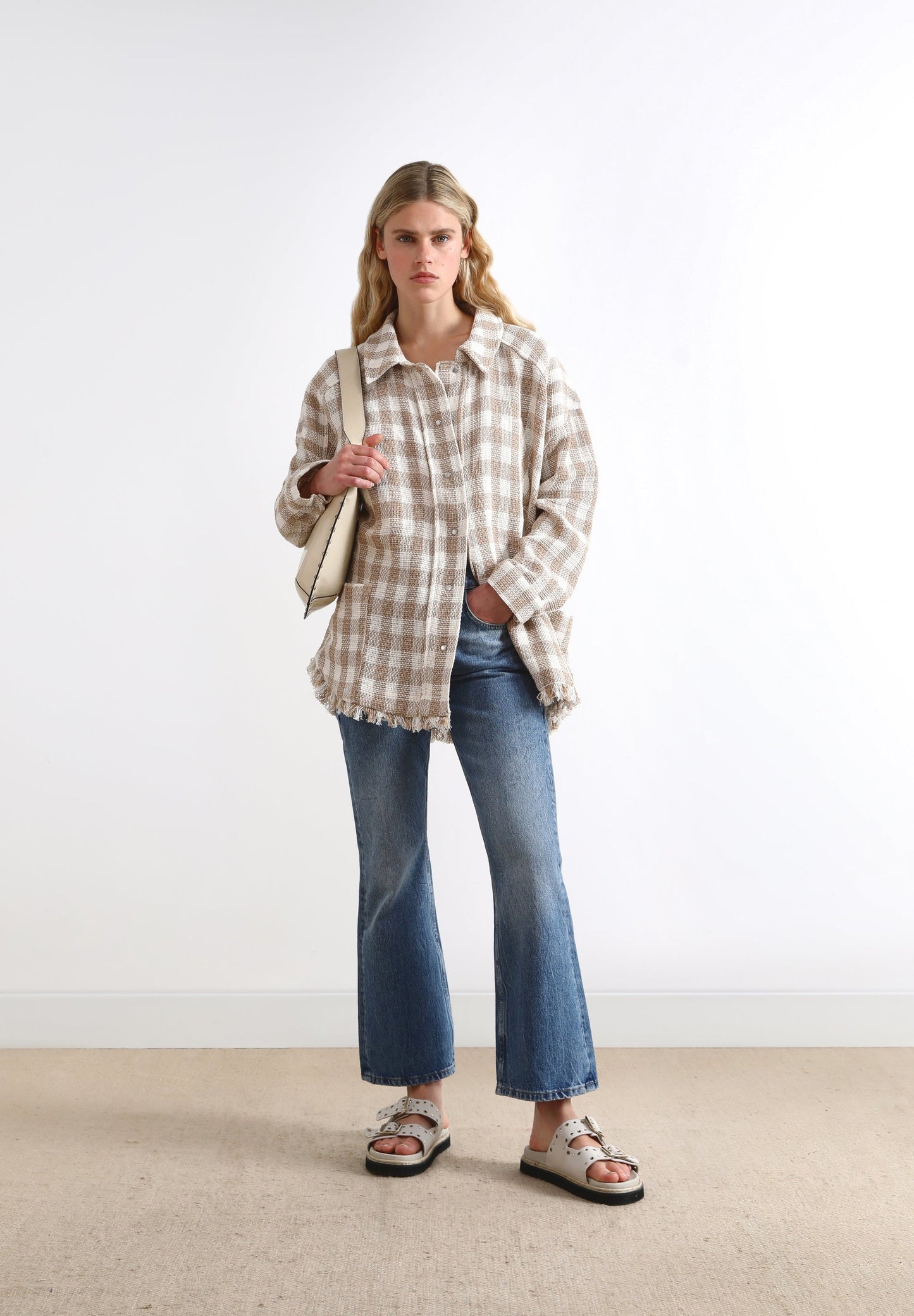 GINGHAM OVERSHIRT