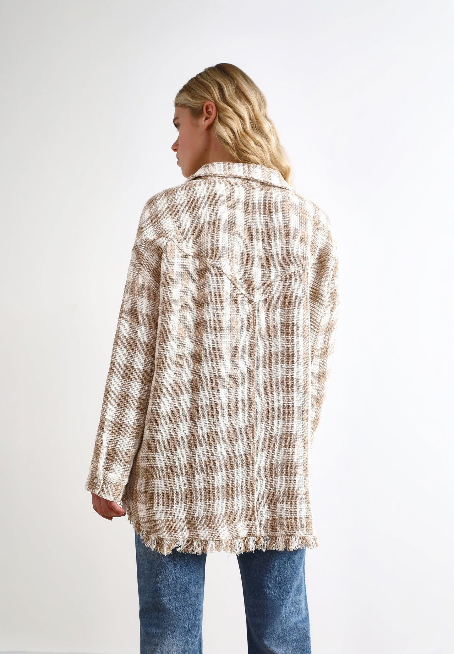 GINGHAM OVERSHIRT