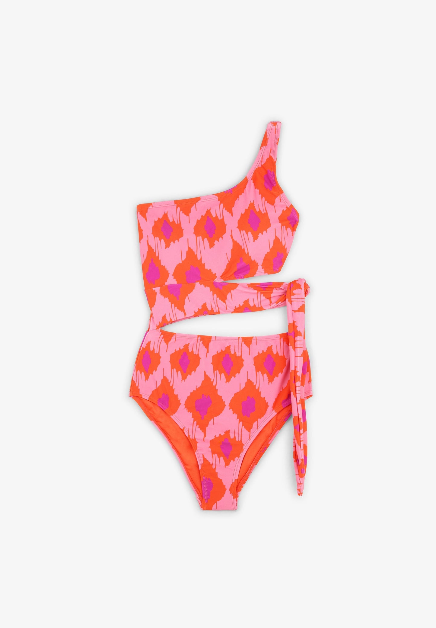 ASYMMETRIC CUT OUT SWIMSUIT