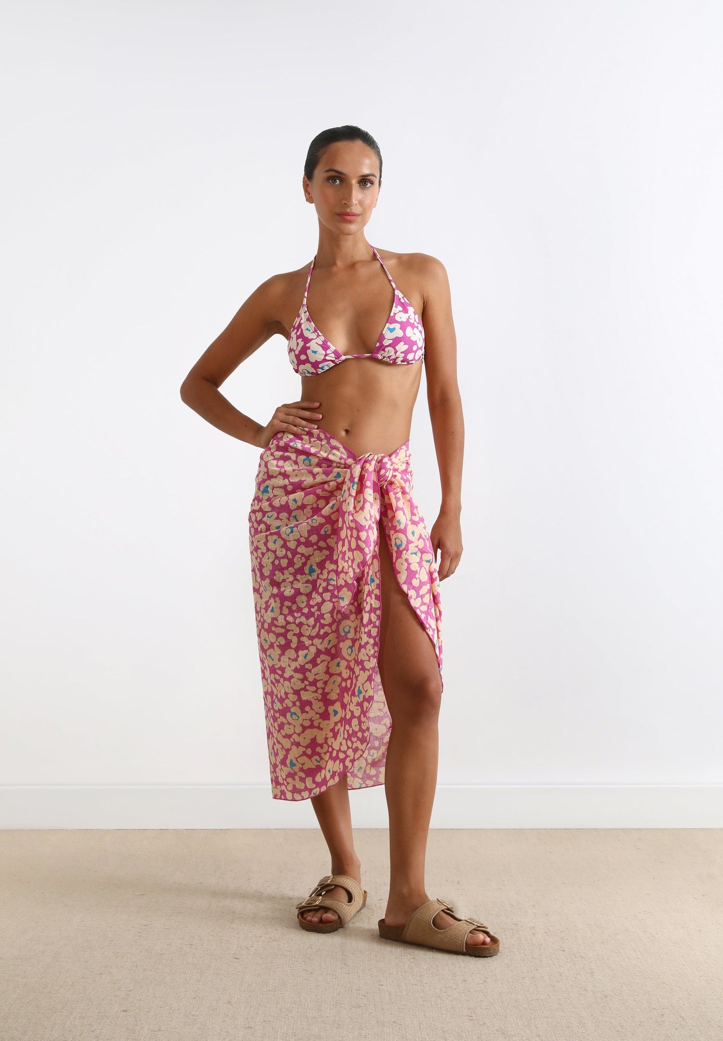 ANIMAL PRINT SARONG SKIRT