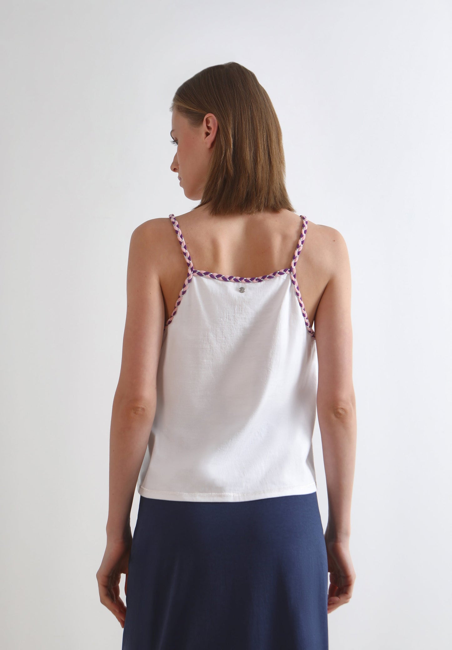 T-SHIRT WITH STRAP DETAIL