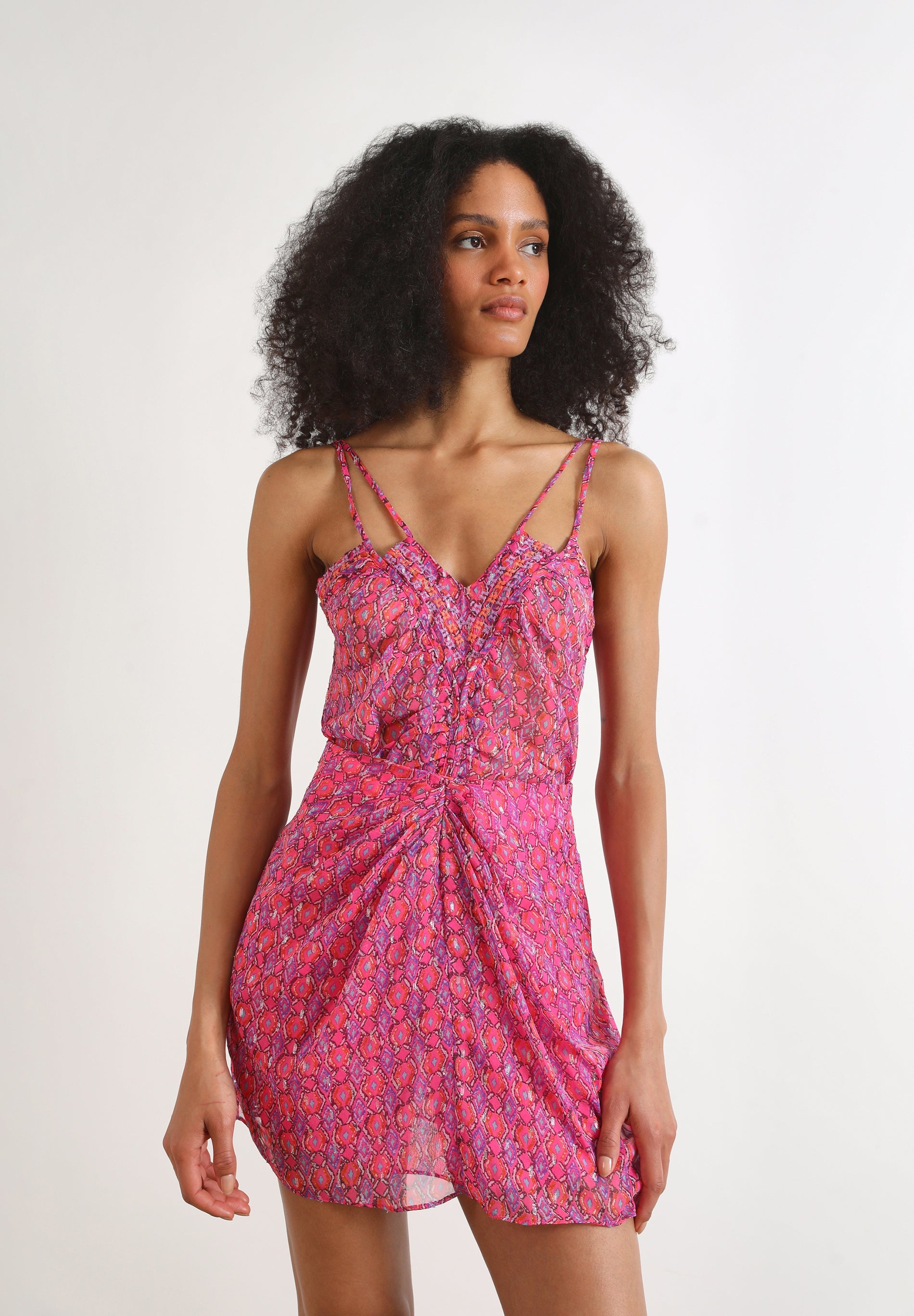 PRINT TOP WITH STRAPS