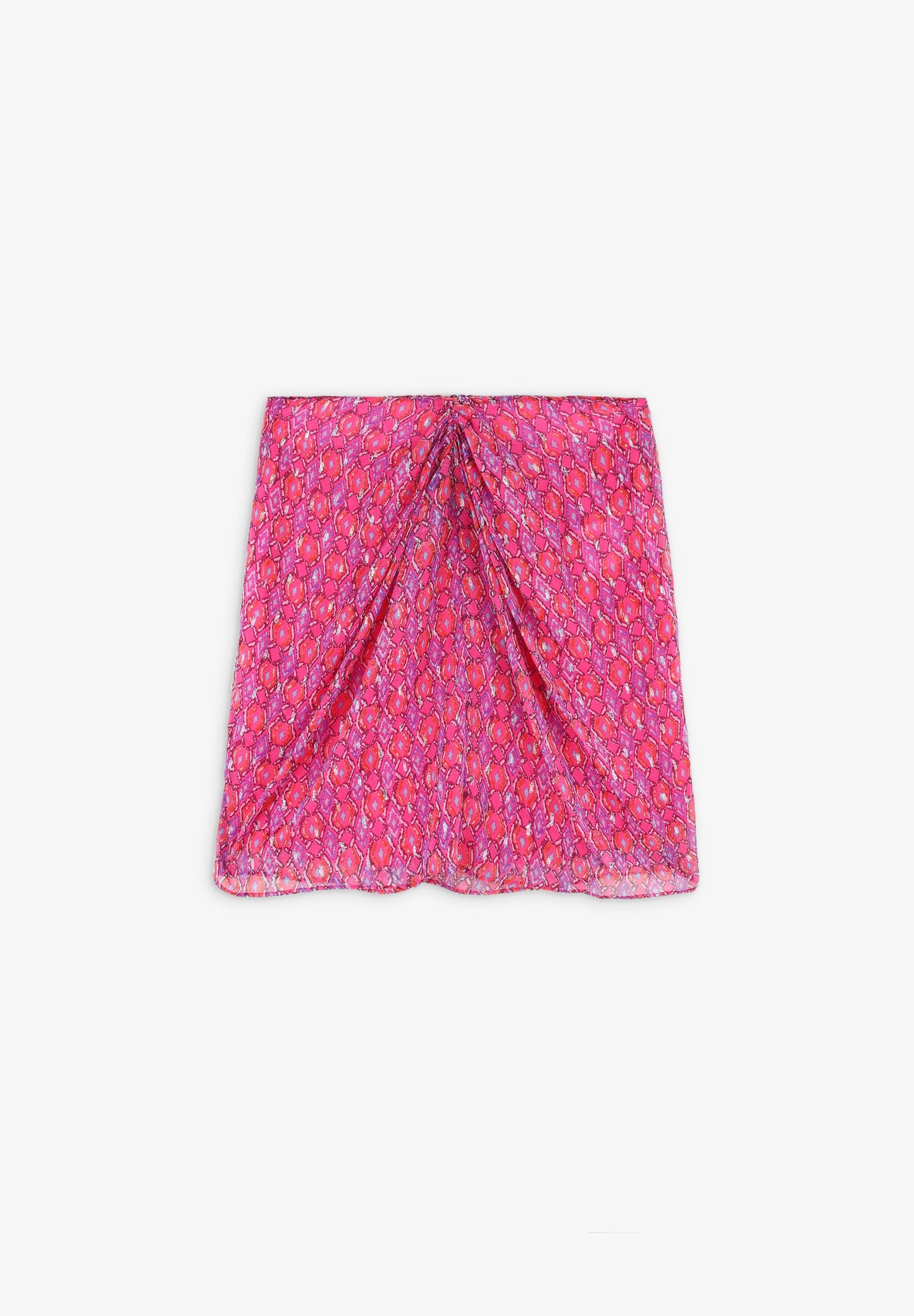 GATHERED MINI SKIRT