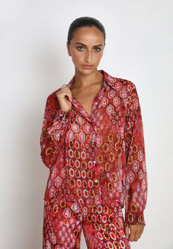 FLOWING ETHNIC SHIRT