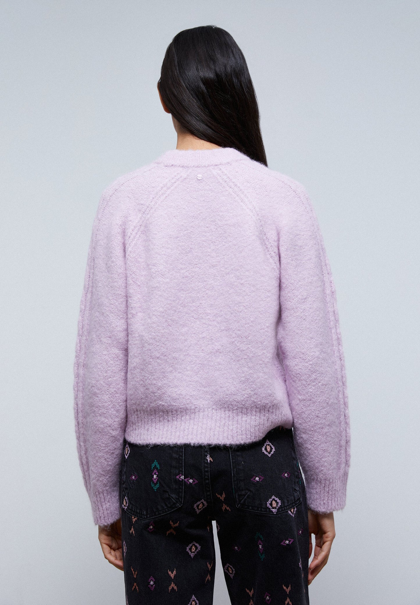 KNIT SWEATER WITH OPENINGS