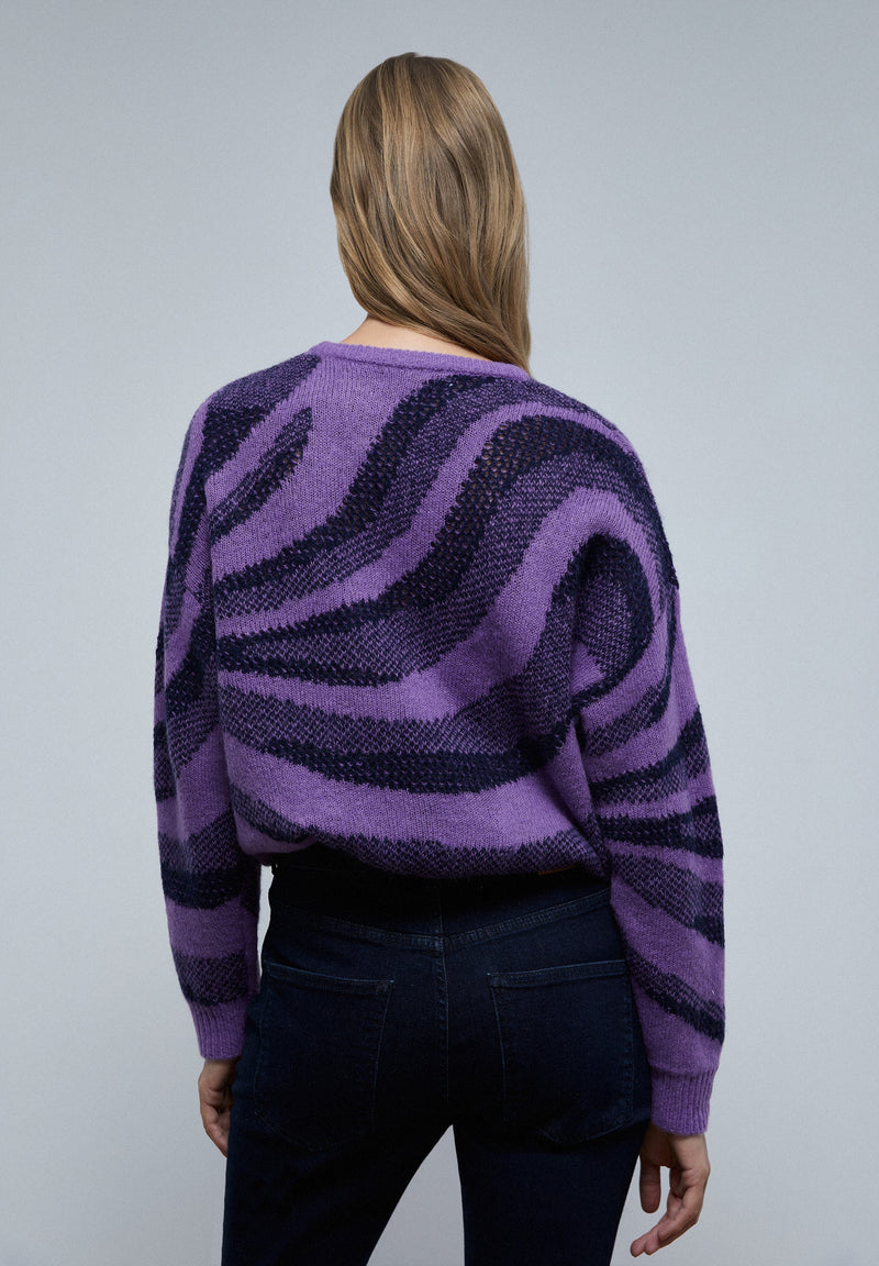 MOHAIR KNIT SWEATER