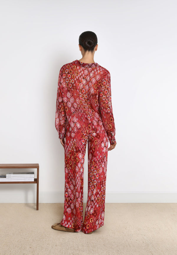 FLOWING ETHNIC TROUSERS