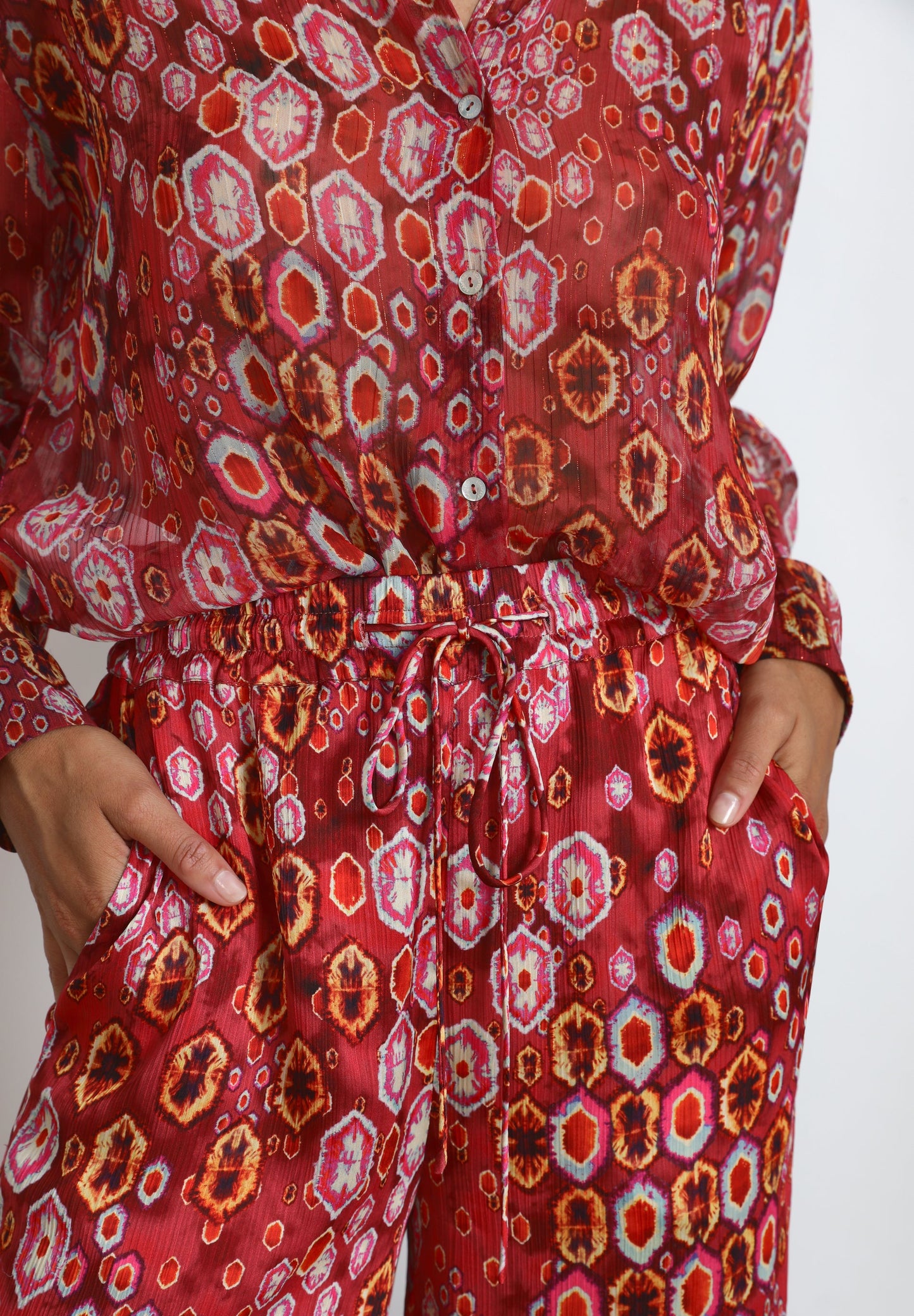 FLOWING ETHNIC TROUSERS