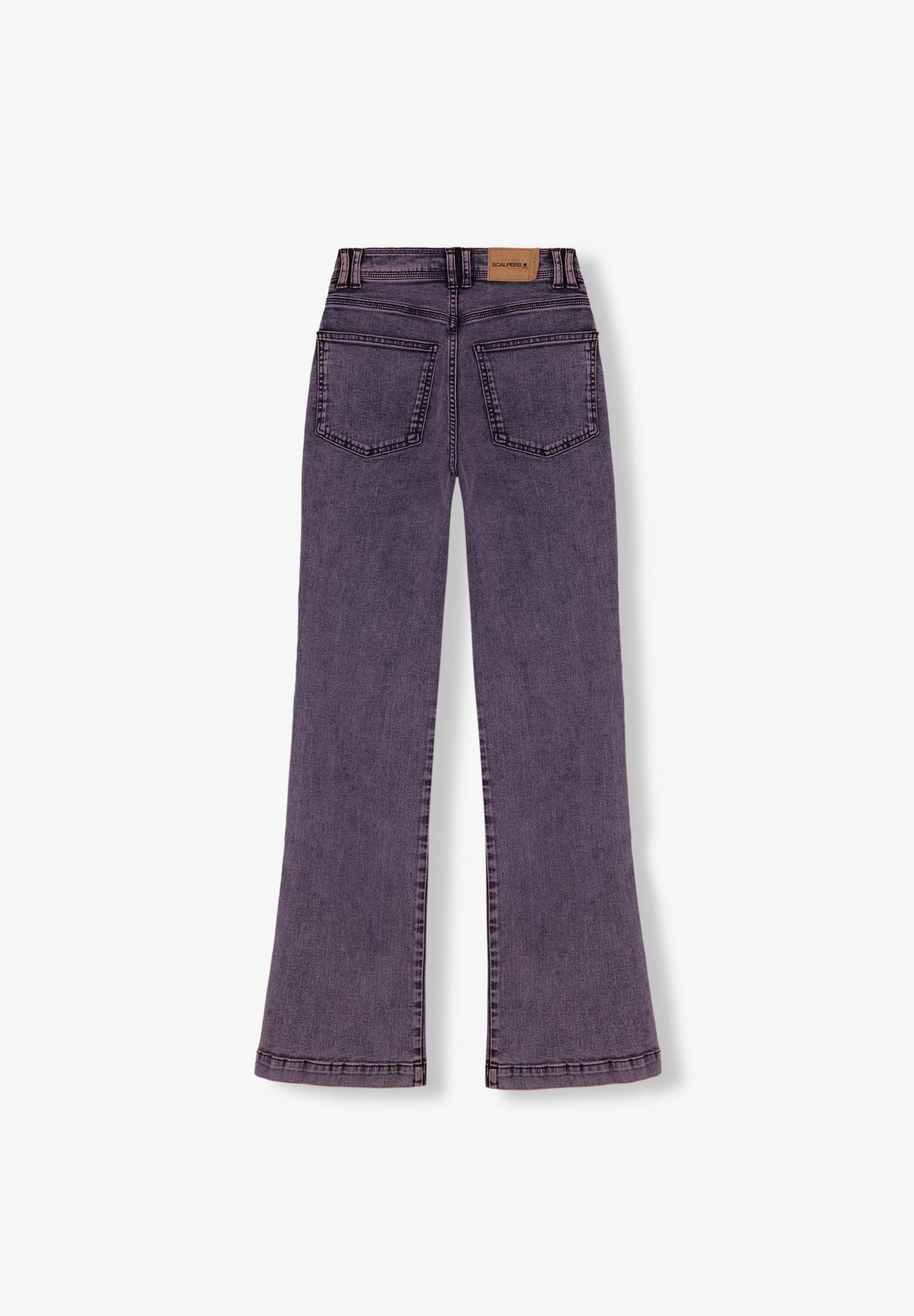 ANKLE FLARED SEAM JEANS