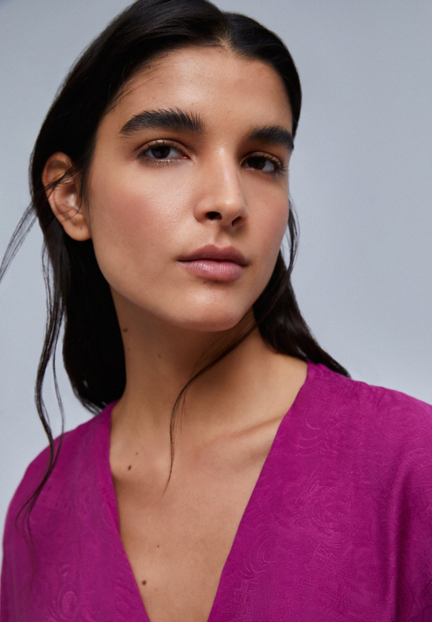 MIDI DRESS WITH FRINGING