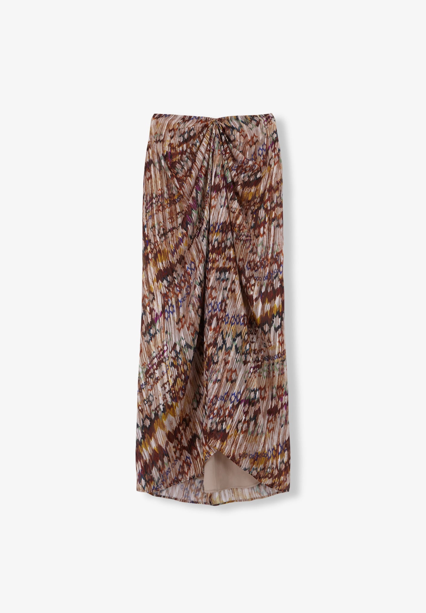 PLEATED MIDI SKIRT
