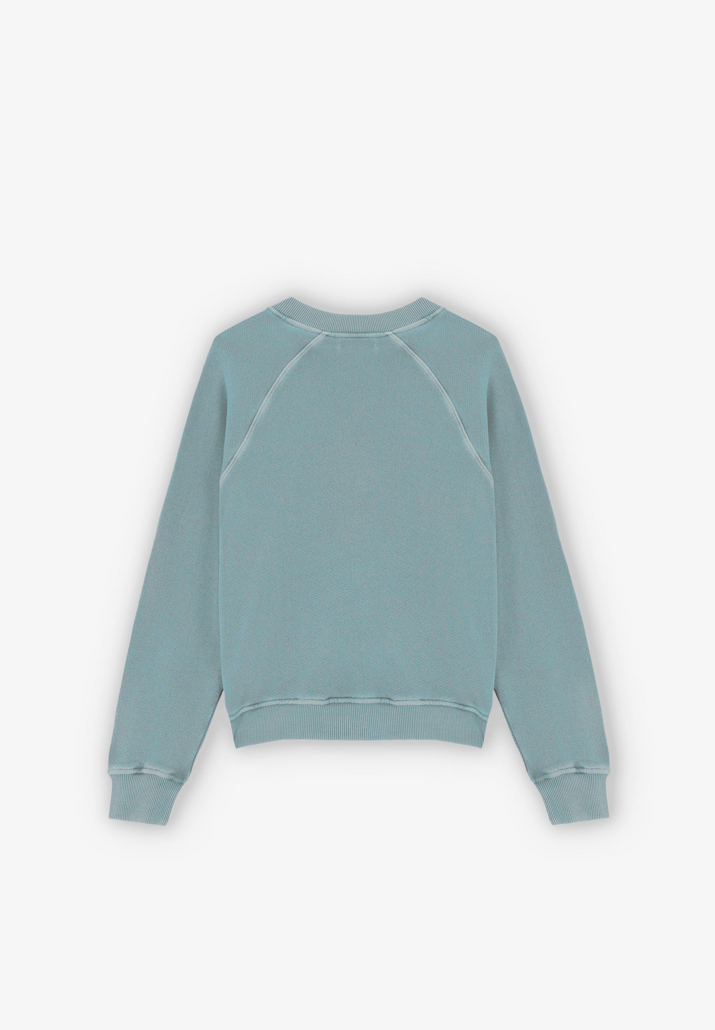 BUTTONED NECK SWEATSHIRT