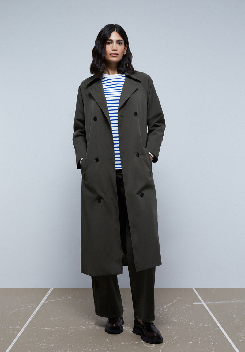 DETACHABLE WAISTCOAT TRENCH COAT
