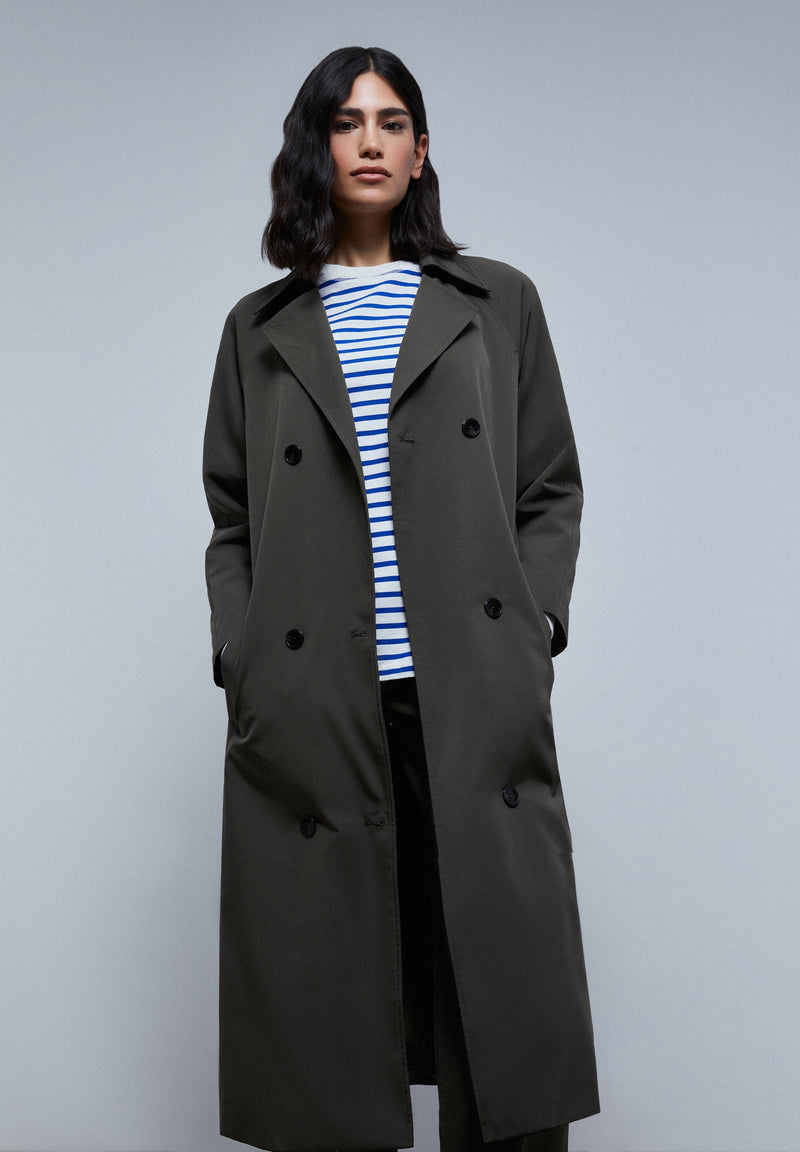 DETACHABLE WAISTCOAT TRENCH COAT