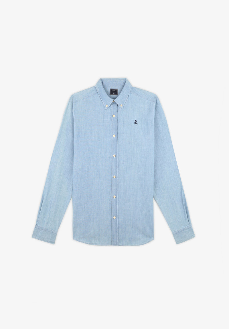 DENIM SHIRT WITH BUTTONS