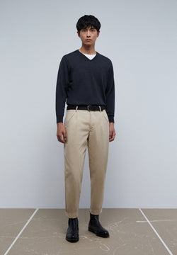 V-NECK WOOL SWEATER