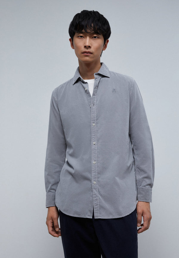 MICRO CORDUROY SKULL SHIRT
