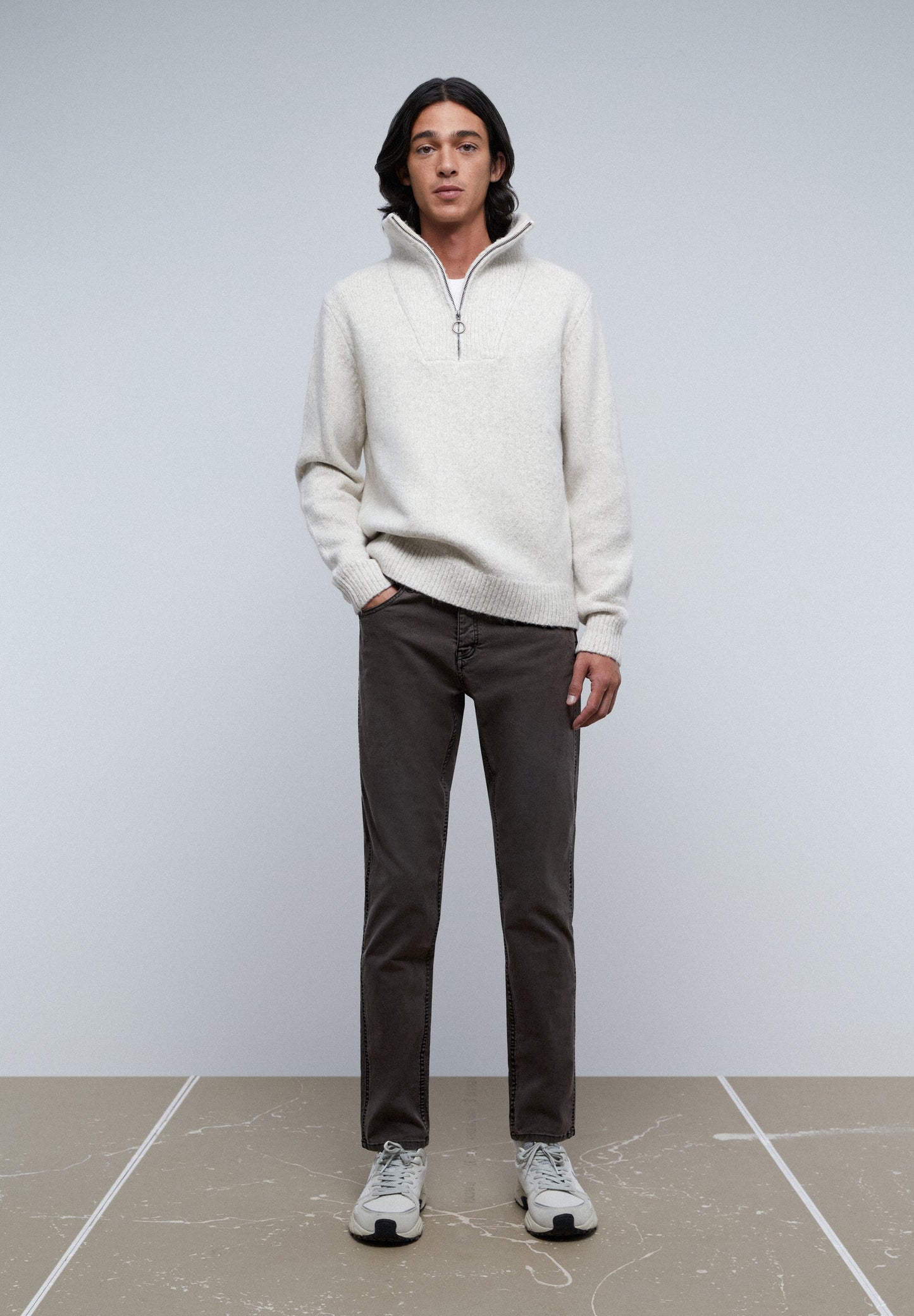 FIVE-POCKET TROUSERS