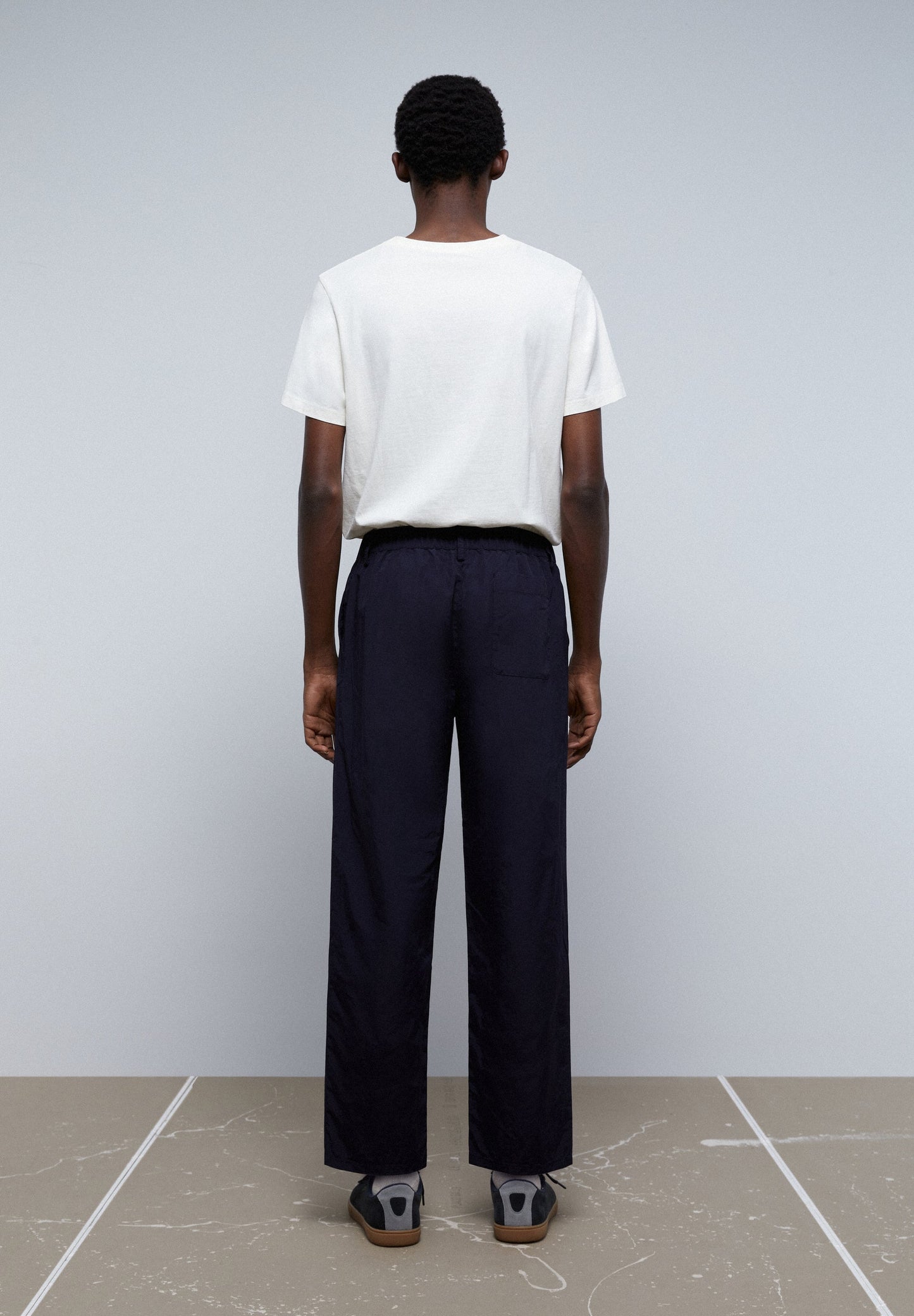 PREMIUM CROPPED DRAWSTRING TROUSERS