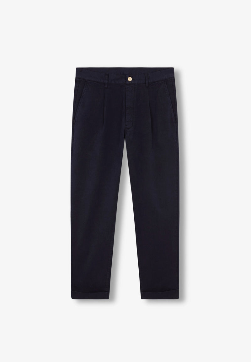 PREMIUM CHINO TROUSERS WITH DARTS